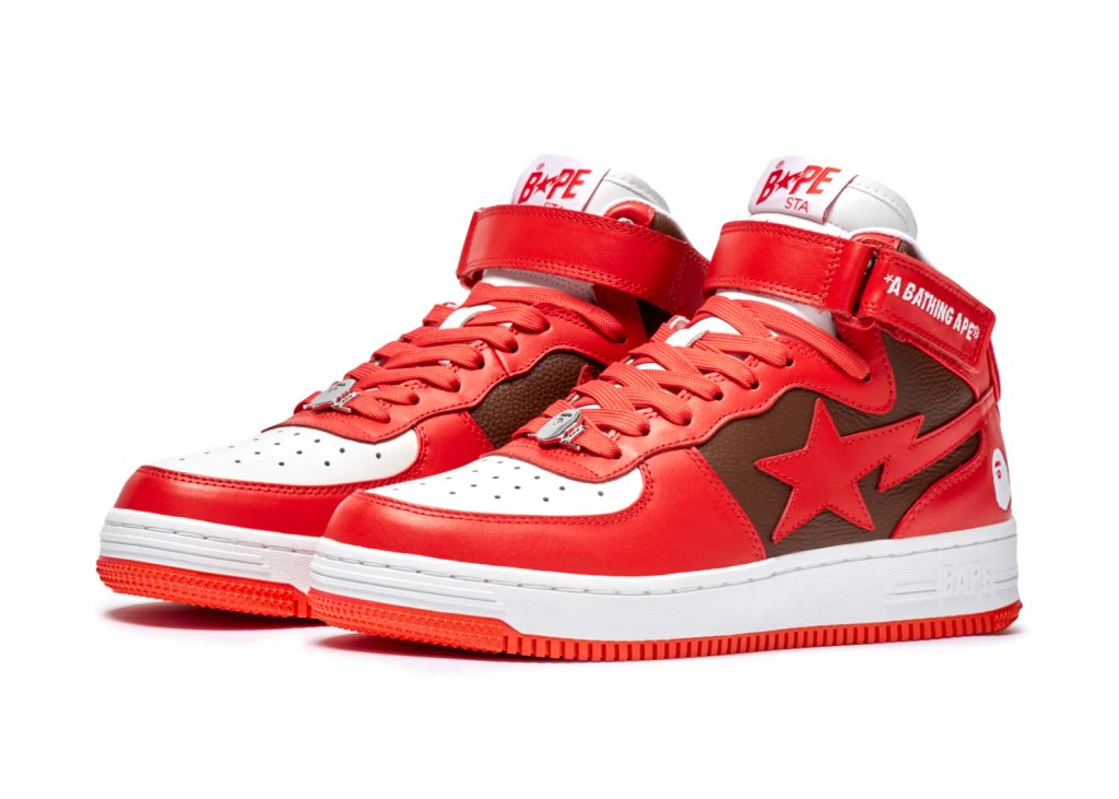 bape-sneaker 1I20-291-010 RED