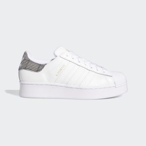 adidas SUPERSTAR BOLD W Cloud White / Cloud White / Gold Metallic (FZ0147)