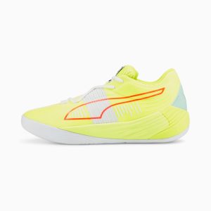 Puma Fusion Nitro basketbalschoenen Geel (195514-05)