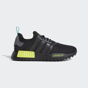 adidas NMD R1 Core Black Semi Solar Yellow (FV2466)