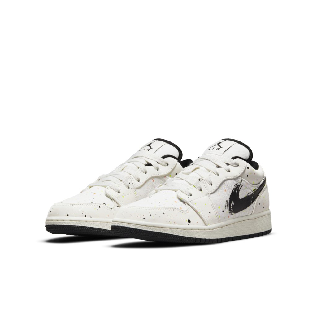 Jordan 1 Low SE Paint Splatter (GS) (DH3295100) DH3295100