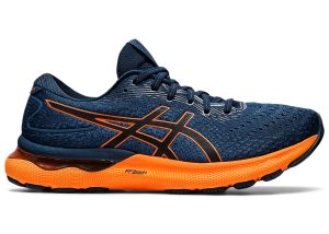ASICS Gel-Nimbus 24 French Blue Shocking Orange (1011B359-402)