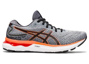 ASICS Gel-Nimbus 24 Sheet Rock Grey Shocking Orange (1011B359-020)