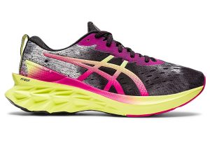 ASICS Novablast 2 Black Glow Yellow (W) (1012B276-001)