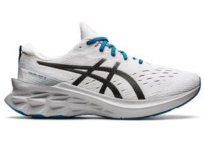 ASICS Novablast 2 White Black Blue (1011B192-100)