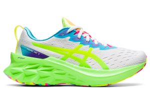 ASICS Novablast 2 White Safety Yellow (W) (1012B247-100)