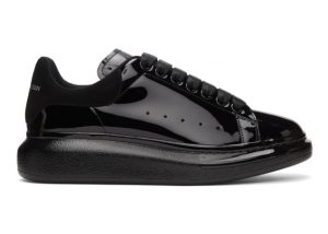 Alexander McQueen Oversized Black Patent (662645WIA33)