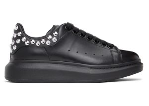 Alexander McQueen Oversized Black Studded Heel (634606WHYBN1069)