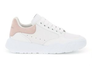 Alexander McQueen Oversized Court Trainer White Patchouli (W) (633915WIA9A9182)