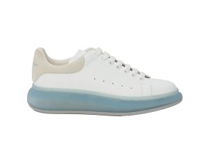 Alexander McQueen Oversized White Blue Sole (667828WIAFA9430)