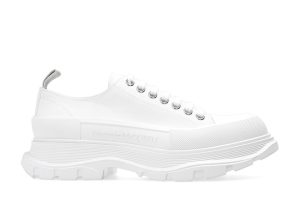 Alexander McQueen Tread Slick Low Lace Up White FW21 (604257W4MV29000)
