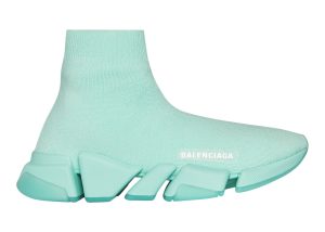 Balenciaga Speed 2.0 Recycled Transparent Sole Green (W) (654045W2DI43412)