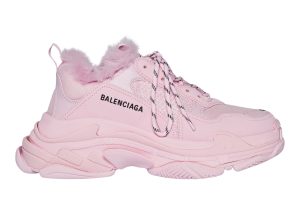 Balenciaga Triple S Fake Fur Pink (W) (668562W3CQ55000)