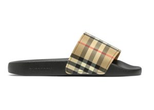 Burberry Embossed Logo Slides Archive Beige (80239651)