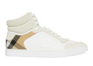 Burberry House Check High Top sneakers White Archive Beige (8024123)