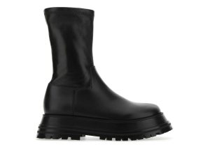 Burberry Leather Boots Black (W) (80436471)