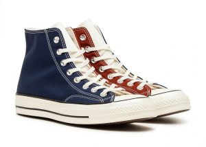 Converse Chuck Taylor All-Star 70 Hi Navy Burgundy Split (171659C)