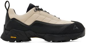 ROA Beige & Black Katharina Sneakers (FA30079)