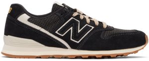 New Balance Black 996V2 Sneakers (WL996LU2)