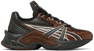 Asics Black & Brown HN2-S Protoblast Sneakers (1201A246)