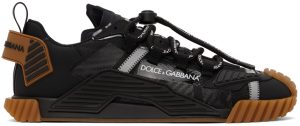 Dolce & Gabbana Black & Tan NS1 Sneakers (CS1770 AJ969)