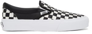 Vans Black & White Slip-On VLT LX Sneakers (VN0A5JJ19JA)