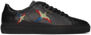 Axel Arigato Black Clean 90 Bee Birds Sneakers (28742)