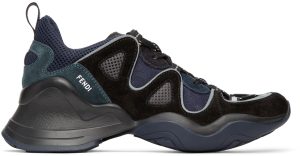 Fendi Black FFluid Sneakers (7E1318 A8P4)