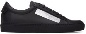 Givenchy Black Latex Urban Knot Sneakers (BH0002H0UK)