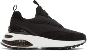 Jimmy Choo Black Memphis/F Sneakers (MEMPHIS/FVZY)
