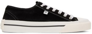 Axel Arigato Black Suede Midnight Low Sneakers (38031)
