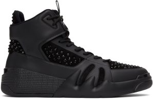 Giuseppe Zanotti Black Talon High Sneakers (RM20027-91555)