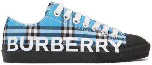Burberry Blue Check Larkhall Sneakers (8039520)