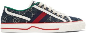 Gucci Blue Tennis 1977 Sneakers (606110 2KQ10)