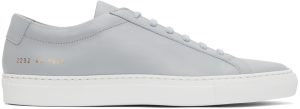 Common Projects Grey Original Achilles Low Sneakers (2292)