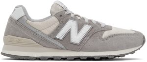New Balance Grey WL996v2 Sneakers (WL996CC2)