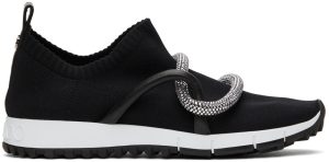 Jimmy Choo Knit Embellished Quito Sneakers (QUITOXUT)