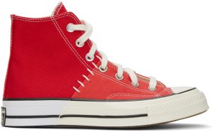 Converse Red Reconstructed Chuck 70 High Sneakers (164554C)