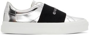 Givenchy Silver City Court Sneakers (BH005XH14Y)