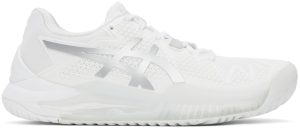 Asics White Gel-Resolution 8 Sneakers (1042A072.100)