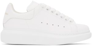 Alexander McQueen White Oversized Sneakers (553770 WHGP0)