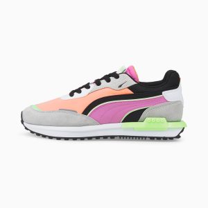 Puma City Rider Grijs/Oranje (382044-12)