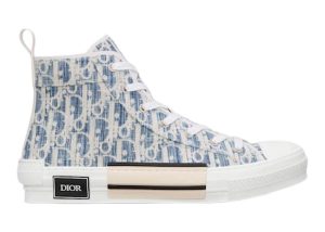 Dior B23 High Blue Oblique Kasuri Jacquard (3SH118ZLA_H560)