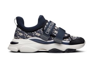 Dior D-Wonder Low Deep Blue White Dior Oblique Technical Fabric (W) (KCK299OBY_S56B)