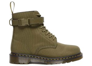 Dr. Martens 1460 Futura Laboratories Olive Strap Canvas (27602355)