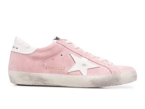 Golden Goose Super Star Pink Suede White (GWF00101F00257525615)