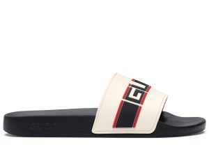 Gucci Stripe Slide White (522884 JC200 9572)