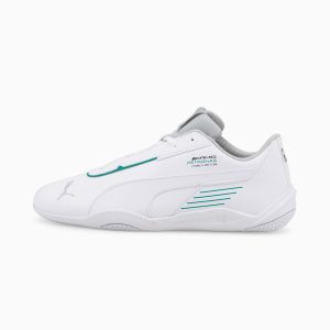 Puma Mercedes F1 R-Cat Machina motorsportschoenen Zilver/Groen/Wit (306846-03)