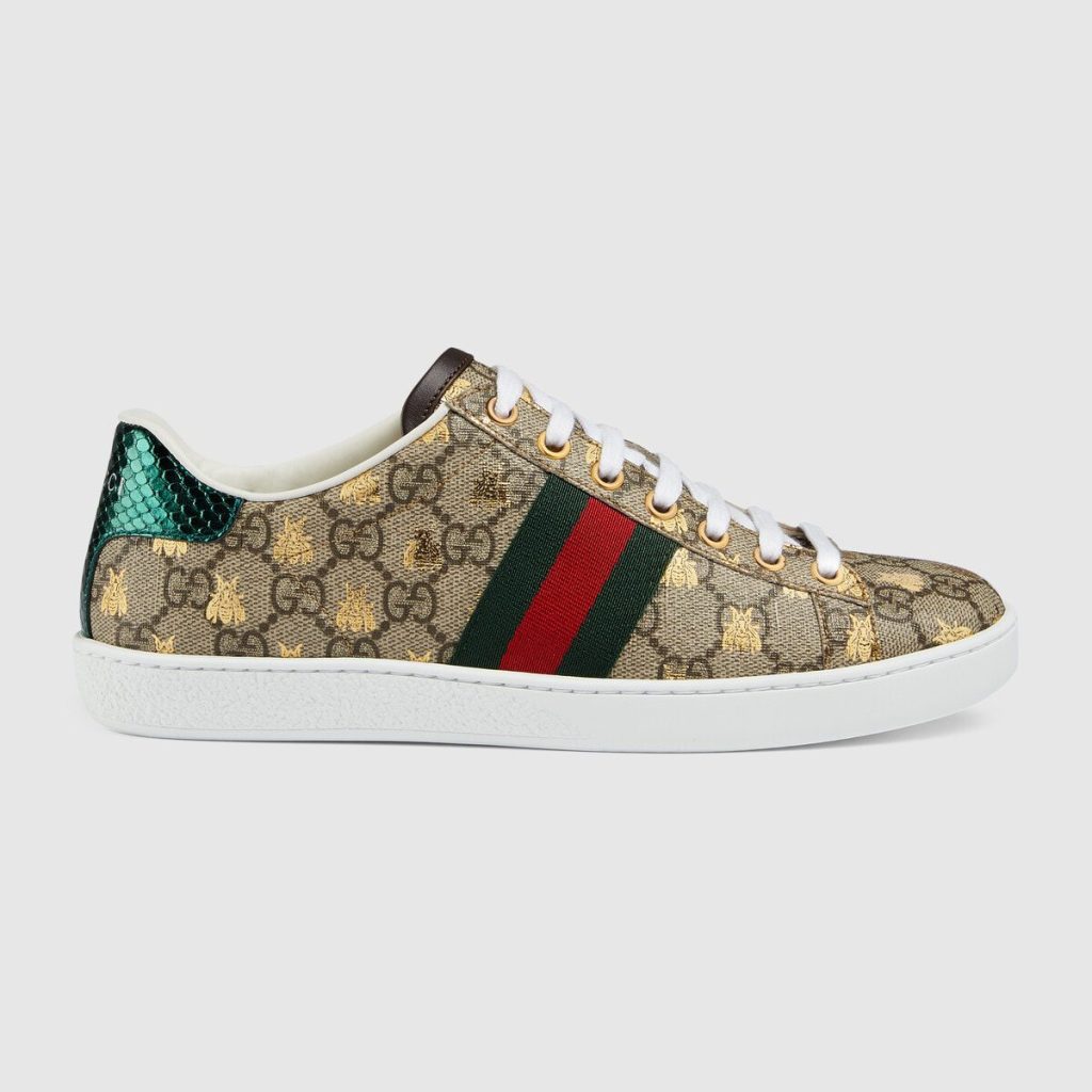 Gucci Ace GG Supreme Bees (W) (550051 9N020 8465 / 550051 9N050 8465) (2)