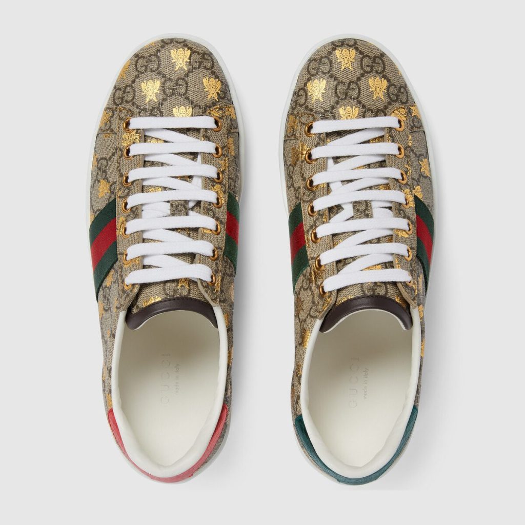 Gucci Ace GG Supreme Bees (W) (550051 9N020 8465 / 550051 9N050 8465) (4)